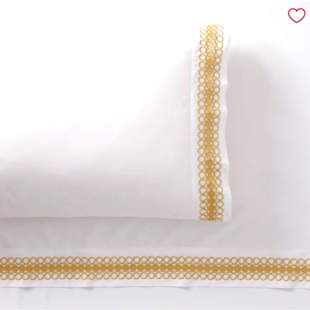 Lilly Pulitzer for Pottery Barn Teen - White - King - Embellished Sheet Set